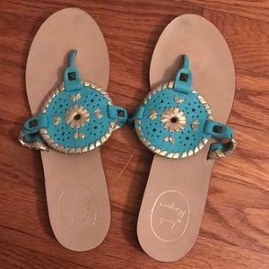 Turquoise Jack Rogers